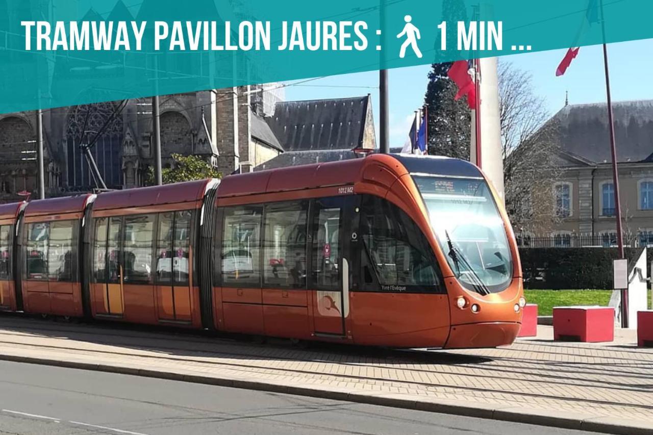 Tramway 8 Jaures Cosy Proche Gare Appartement Le Mans Buitenkant foto